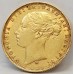AUSTRALIA 1876 . ONE 1 SOVEREIGN . MELBOURNE . GOLD